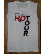 Hall &amp; Oates Concert Tour Muscle Shirt Vintage 1983 H2O Tour Single Stit... - $224.11 CAD