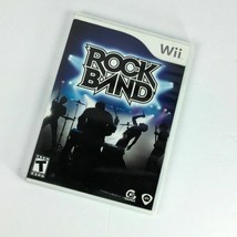 Rock Band Wii &#39;08 Sega Nintendo first disc 1disk case instruction booklet manual - £30.97 GBP