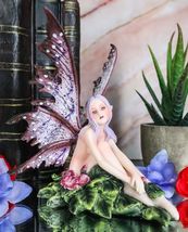 Amy Brown Whimsical &quot;Anemone&quot; Pink Flower Garden Fairy Figurine Fae Magi... - $602.14 MXN