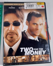 two for the money DVD widescreen rated R good - £4.74 GBP