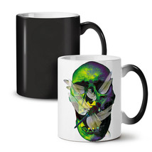 Dragonfly Bug Metal Skull NEW Colour Changing Tea Coffee Mug 11 oz | Wellcoda - £15.74 GBP
