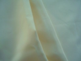71&quot; X 44&quot; Soft Yellow Polyester Crepe De Chine - £11.44 GBP