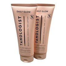 2 TANOLOGIST DAILY GLOW BRIGHTENING GRADUAL TAN LOTION Medium To Dark 8.... - $28.40 CAD
