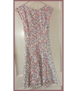 Danny &amp; Nicole Floral Lace Overlay Sleeveless Fit and Flare Swing Dress ... - $39.95