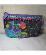 Laurel Burch Dog M Tote Bag Purse Canvas Travel Beach Sport Weekend Cruise - $515.83 MXN