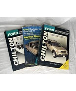 Haynes Chilton Ford Repair Manuals Books Lot Of 3 Ranger Bronco II Explorer - $24.00