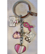 Coach 92161 BCA Breast Cancer Awareness Multi Mix Enamel Keychain Key Fo... - $49.00