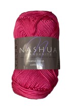 Nashua Handknits Creative Focus Cotton DK Yarn Mercerized Egyptian 770 Pink - £2.74 GBP