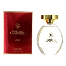 Captain Marvel Red by Marvel, 3.4 oz Eau De Parfum Spray for Women - £27.97 GBP