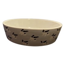 10 Strawberry Street Pet Bowl Pug Dog BONE APPETIT  Food Water Dish Desi... - £11.87 GBP