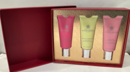 Molton Brown Hand Care 3 pc Gift Set Fiery Pink Pepper 40ml  Orange &amp; Rose 1.4oz - £43.95 GBP