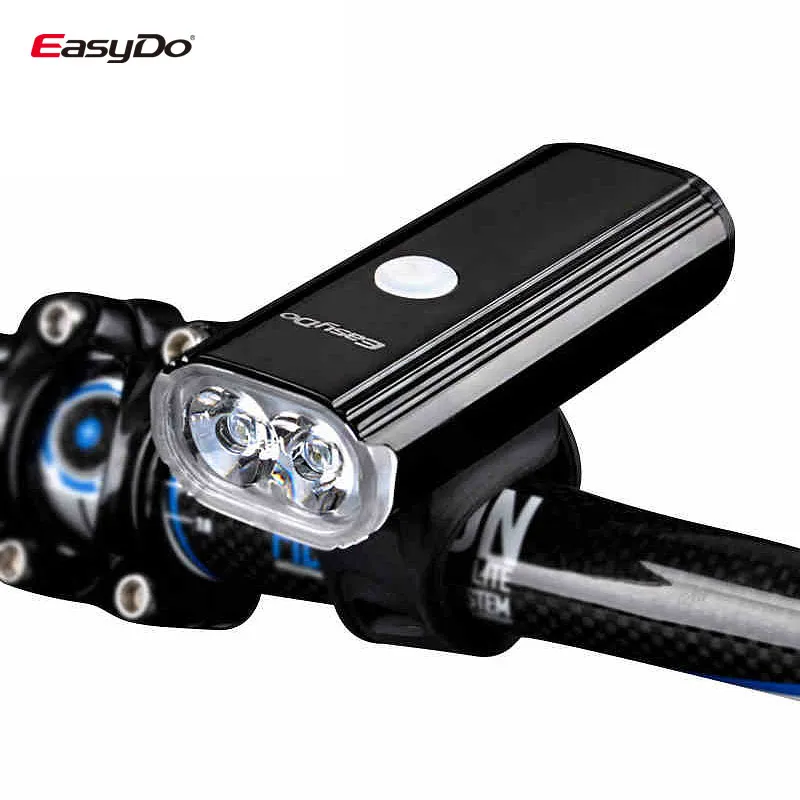 New Easydo EL-1110 Dual XPG LED Headlight Alloy Housing 4400mAH Battery 1000Lume - £67.00 GBP