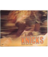 NY Knicks vs Milwaukee Bucks MSG 1976 Program NBA Vol 9 No 3 - £6.37 GBP