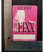 THE FIXX - VINTAGE ORIGINAL CALM ANIMALS TOUR CONCERT TOUR CLOTH BACKSTA... - $10.00