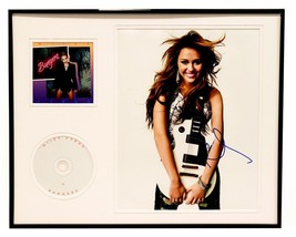 Miley Cyrus Signed Framed 16x20 Bangerz CD &amp; Photo Display JSA - £232.58 GBP