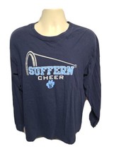 Suffern High School Cheer Adult Large Blue Long Sleeve TShirt - £16.23 GBP