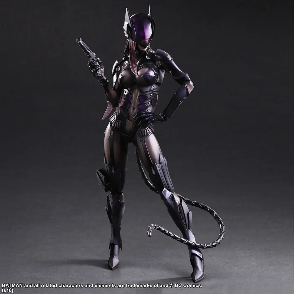PLAY ARTS The Dark Knight Rises Catwoman Action Figure Selina Kyle Collectable - £59.57 GBP+