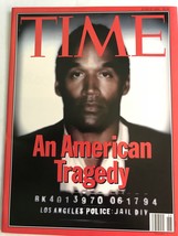 Original Controversial O.J. Simpson &quot;An American Tragedy 1994 Time Magazine - $9.99