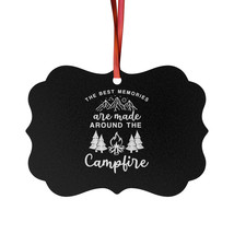 Custom Aluminum Ornaments - Personalized with Campfire Design - Holiday,... - $14.42+
