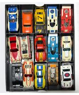 15pc 1970s Vintage Aurora AFX Magnatraction HO Slot Car Original Case Lot710 - $12,822.53 MXN