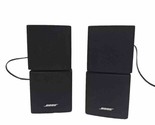 Bose Double Cube DoubleShot Speaker Lifestyle Black Pair W/ Wall Mounts - $39.55