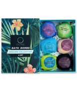 Bath bombs Chamomile Rose Jasmine Tea Tree Grapefruit &amp; Lavender 6 Piece - £9.43 GBP