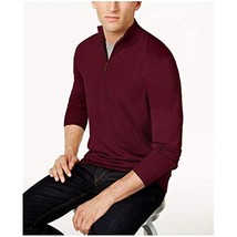 $75 Clubroom Mens Long Sleeve Quarter-Zip Wool Blend Pullover Sweater Size XXL - £22.20 GBP