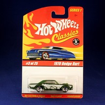Hot Wheels 1970 Dodge Dart (Green) 2004 Classics 1:64 Scale Series 1 Die Cast Ve - £13.31 GBP