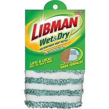 Libman Commercial 119 Microfiber Wet/Dry Floor Mop Refill Pad, Microfibe... - £6.18 GBP