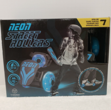 Y-volution Neon Street Rollers • Light Up Wheels Adjustable strap in Ska... - $15.43