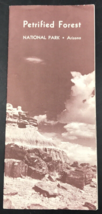 1967 Petrified Forest National Park AZ Arizona Vacation Flyer Brochure T... - $13.99