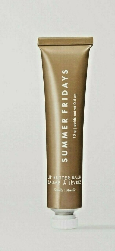 Summer Fridays Lip Butter Balm Vanilla - .5 oz/ 1.5 g VEGAN NWOB - $24.75