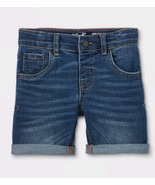 Toddler Boys&#39; 5T Rolled Hem Super Stretch Jean Shorts - Cat &amp; Jack Mediu... - $224.77 MXN