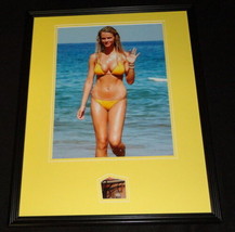 Brooklyn Decker Signed Framed 16x20 Swimsuit Photo Display Just Go With It - £194.63 GBP