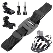 Vented Helmet Strap Mount, Adjustable Bike Helmet Strap Head Belt Holder... - $24.99