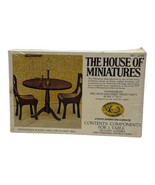 VINTAGE THE HOUSE OF MINIATURES NO 40005 ROUND TABLE NEW SEALED 1977 - £13.27 GBP