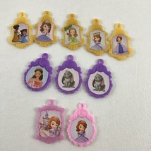 Disney Princess Sofia The First Play Jewelry Necklace Charms Pendants Lo... - £23.49 GBP