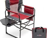 Sunnyfeel Camping Directors Chair, Heavy Duty, Oversized Portable Foldin... - £71.34 GBP