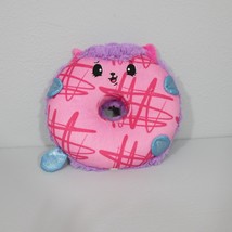 Pikmi Pops Surprise 10 in Plush Donut Doughmis Pink Purple Cat Fuzzy  - £11.03 GBP