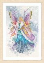 Counted Cross Stitch Kit &quot;Fantasy Winter Elf Fairy&quot; By Lanarte - £67.10 GBP