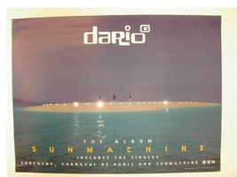 Dario G Promo Poster Dariog SunMachine - $17.99