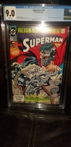 Superman #78 CGC 9.0 (2050269002) 6/93 1st print original owner poster i... - £70.36 GBP