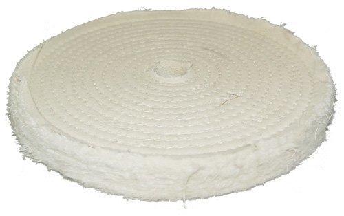 Magnate BSS043012 Soft Spiral Sewn Muslin Buffing Wheel - 4&quot; Diameter; 1... - $2.95