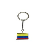 Thin Bordered Colombia Flag Pendant Keychain - £23.91 GBP