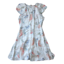 NWT Rebecca Taylor Hydrangea Floral in Snow Combo Silk Blend Short Dress 8 $395 - £64.61 GBP