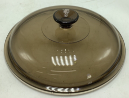 Corning Ware Vision Pyrex Amber Replacement Lid 4.5 L 5 QT Dutch Oven Lid Only - $16.82