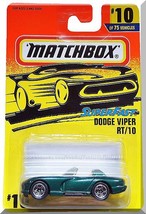 Matchbox - Dodge Viper RT/10: 1-75 Series #10/75 (1997) *Green Edition* - £2.79 GBP