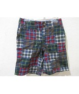NWT Baby Gap Boys Madras Patchwork Plaid Shorts Size 4yrs - £11.60 GBP