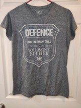 Hockey Player Goalie Defense I Don&#39;t Get Many Goals T-Shirt SZ XL DSC Ho... - $14.99
