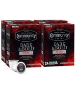 Dark &amp; Bold Intense Blend 96 Count Coffee Pods, Compatible with Keurig 2... - £50.38 GBP